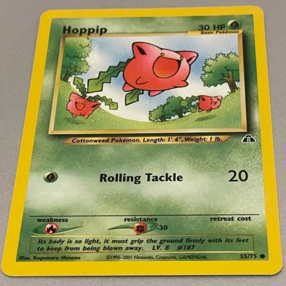Pokémon Neo Discovery cards set of 8 including Uncommon Corsola card - Picture 13 of 16